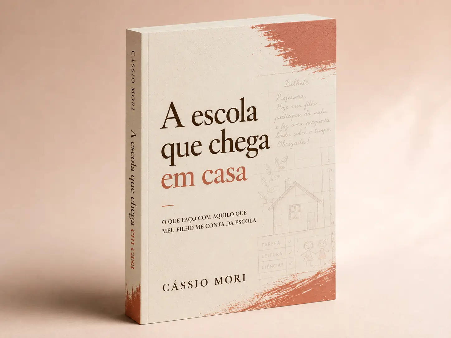Capa do livro A escola que chega em casa