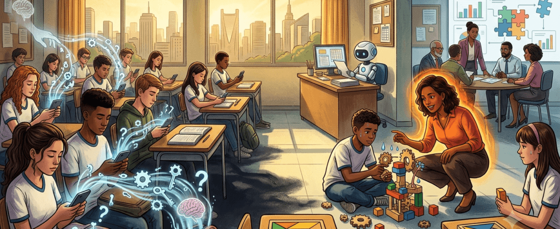 Inteligência artificial e presença docente: riscos e oportunidades