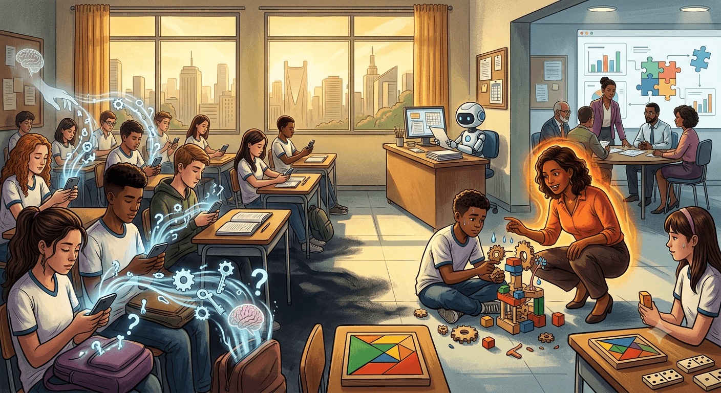 Inteligência artificial e presença docente: riscos e oportunidades