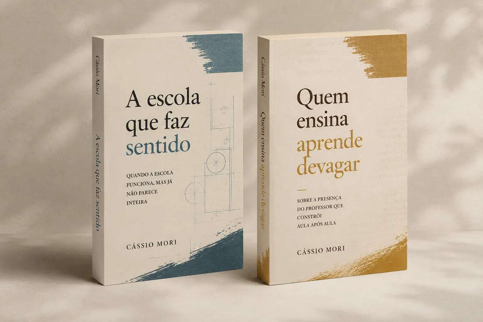 Livros j&aacute; lan&ccedil;ados de C&aacute;ssio Mori