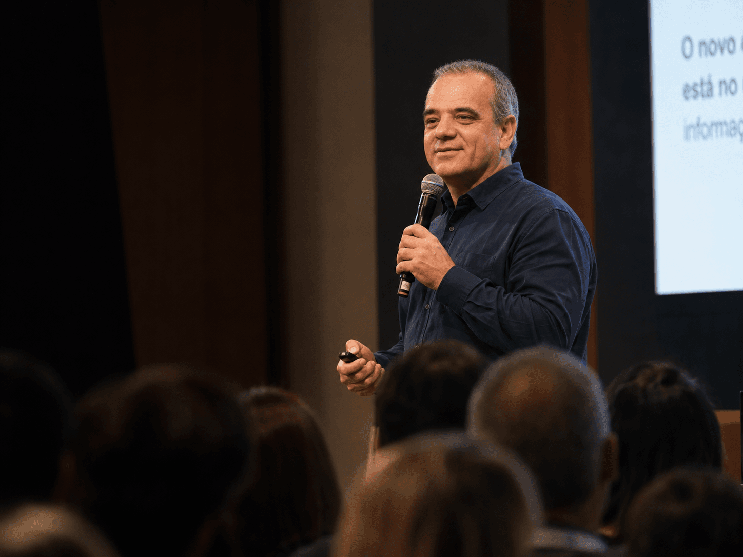 Cássio Mori em palestra