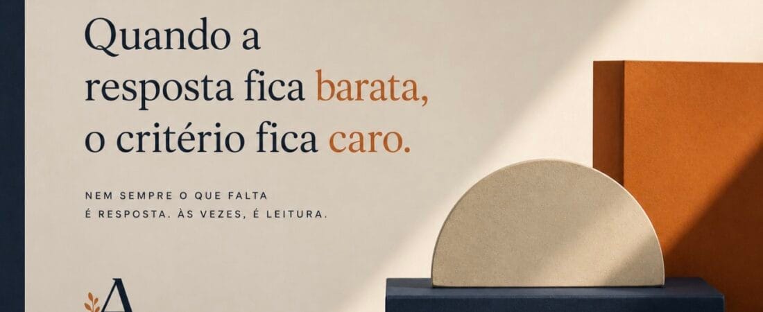 O intervalo que a IA apaga.