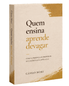 Capa do livro Quem ensina aprende devagar