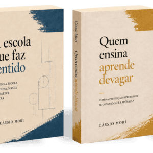 Combo Cássio Mori — três livros impressos
